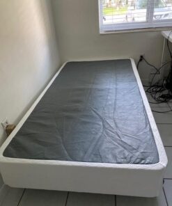 ZINUS 9 Inch Metal Smart Box Spring / Mattress Foundation / Strong Metal Frame / Easy Assembly, Twin Original 80 51VWLSNHGVL