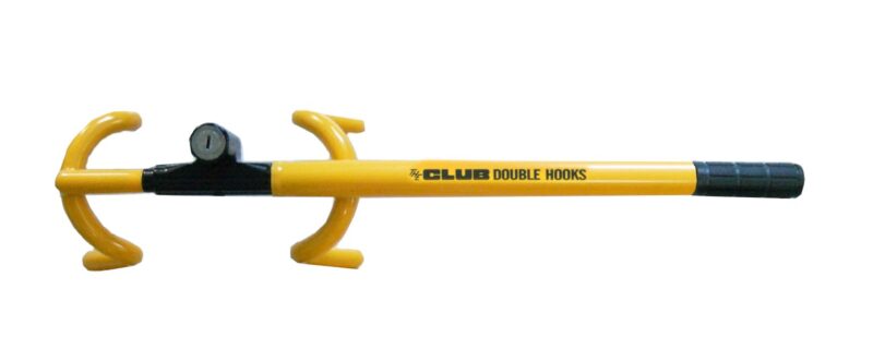 Catalog 6 Winner International The Club 3000 Twin Hooks Steering Wheel Lock, Yellow