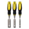 Stanley 16-970 FatMax Short Blade Chisel Set, 3-Piece