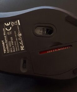 TECKNET Wireless Mouse, 2.4G USB Computer Mouse with 6-Level Adjustable 3200 DPI, 30 Months Battery, Ergonomic Grips, 6 Buttons Portable for PC, Chromebook, Mac - Black 41 51VfCCS4cfL