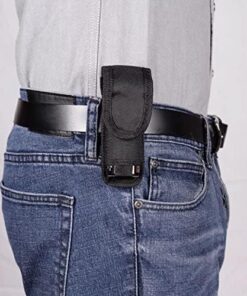 SABRE Nylon Belt Holster for Magnum 120 Series, Fits 122-Grams (4-Ounces) Models, Provides Quick Access To Protection, Durable Design, Velcro Closure 15 51VfemZ5STL