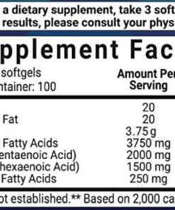 Triple Strength Omega 3 Fish Oil Supplements 4200mg Per Serving, 240 Softgels – Lemon Flavored – Burpless (Enteric-Coated) | EPA 1200mg + DHA 900mg | Deep Sea Fish, Wild Caught from Norwegian Waters 240 Count (Pack of 1) 24 51Vi0l6IwEL