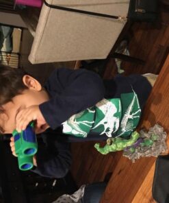 Binoculars for Kids 8x21 High-Resolution - Kids Binoculars Gift Set for Boys & Girls, Shockproof & Compact for Bird Watching, Travel, Hiking, Camping, Hunting, Children Outdoor Gear Green/Blue 46 51VmKVpIWzL 1