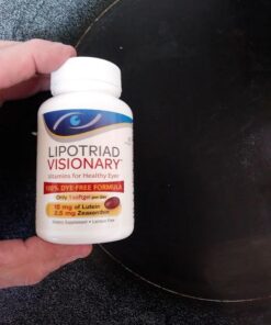 Lipotriad Visionary Eye Vitamin and Mineral Supplement with AREDS2® Ingredients in Our own Custom Formula, 60 Count 60 Count (Pack of 1) 22 51VqAPWM7EL