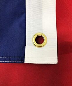 Texas Flag with a Bonus Car Sticker - Embroidered Star, Tough, Long Lasting Nylon Built for Outdoor Use, UV Protected and Sewn Using Quadruple Lock Stitching on Fly End 4x6 ft 15 51VupfjWJmL