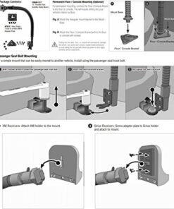 Arkon SR-88 15-inch Flexible Gooseneck Satellite Radio Mount for Delphi Skiff or Sirius Satellite Radios 7 51Vv8hYYHCL