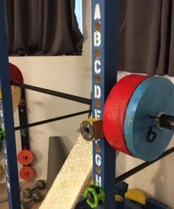 Marcy Weightlifting Accessory Spring Clip Collars for Weight Bar and Dumbbell Handles, Sold in Pair Olympic Bar 18 51VyhUQb4IL