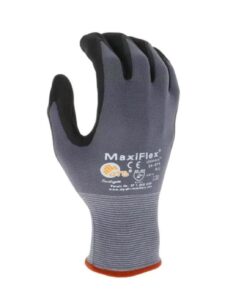 Maxiflex ATG 34-874 Ultimate - Nylon, Micro-Foam Nitrile Grip Gloves - Black/Gray - X-Large - 12 Pairper Pack X-Large (Pack of 12) 11 51W6RFGnD0L