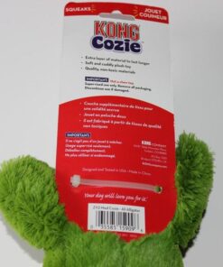 KONG - Cozie Ali Alligator - Indoor Cuddle Squeaky Plush Dog Toy - For Medium Dogs Standard Packaging 46 51WDnJWE32L