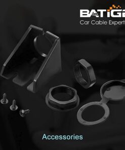 BATIGE Single Port USB 3.0 Male to Female AUX Car Mount Flush Cable Waterproof Extension for Car Truck Boat Motorcycle Dashboard Panel - 3ft 1 28 51WFj6zuOGS