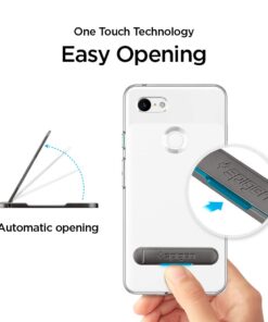 Spigen U100 Universal Kickstand Compatible with Any Cellphone - Black (US Patent Pending) 44 51WMFZuRlQL