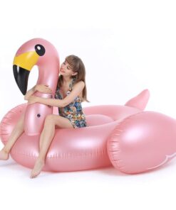 Jasonwell Giant Inflatable Flamingo Pool Float with Fast Valves Summer Beach Swimming Pool Floatie Lounge Floating Raft Party Decorations Toys for Adults Kids XXX-Large 24 51WVXh8TANL