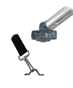 MSC 3 Bow 4 Bow Bimini Top Boat Cover with Rear Support Pole and Storage Boot 4 Bow 8'L x 54"H x 91"-96"W Burgundy 18 51WYjEAArL