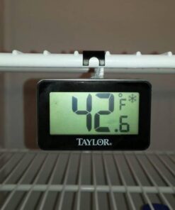 Taylor Large Display Digital Kitchen Refrigerator/Freezer Kitchen Thermometer with Clip 1 Count (Pack of 1) 35 51WbF54aTNL
