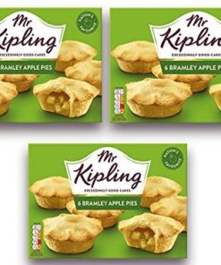 Bundle of 3 - Mr Kipling Bramley Apple Pies 6 pack x 3