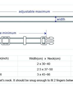Blueberry Pet Soft & Safe 3M Reflective Neoprene Padded Adjustable Dog Collar - Baby Blue Pastel Color, Medium, Neck 14.5"-20" 42 51Whaycjv0L 1