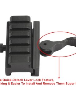 MIZUGIWA 3-Slot or 5-Slot QD Lever Mount Adaptor and Riser Medium Profile Black 29 51Wm9aCXuDL