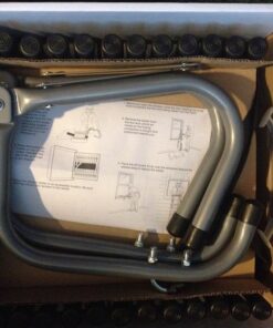 First Alert Two-Story Fire Escape Ladder, Steel, Anti-Slip, EL52-2, Black 36 51WmTbwTbGL