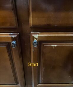 RamPro Furniture Markers Touch up, 12 Piece Furniture and Wood Floor Markers and Crayons Repair Kit - 6 Felt Tip Wood Markers, 6 Wax Crayons in Black, Maple, Oak, Cherry, Walnut and Mahogany Set of 12 46 51WoJ HOvzL