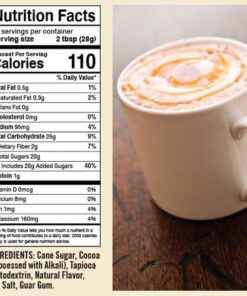 Castle Kitchen Classic Caramel Dark Chocolate Premium Hot Cocoa Mix - Dairy-Free, Vegan, Plant Based, Gluten-Free, Non-GMO Project Verified, Kosher - Just Add Water - 14 oz (Pack of 6) Classic Caramel Dark 6 Pack 14 Ounce (Pack of 6) 25 51WpWnaEFOL