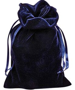 Paper Mart Tarot Bags Luxurious Velvet Bundle of 4: Hunter Green Navy Blue Rose and Purple 6" X 9" Each 17 51WpgXzNuL