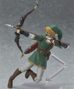 Alternative view of Good Smile The Legend of Zelda Twilight Princess Link (Deluxe Version) Figma Action Figure, 180 months to 1188 months