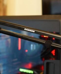 Samson MBA28 28” Broadcasting Microphone Boom Arm for Podcasting and Streaming,Black 28" 55 51WxhT3SwYL