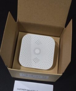 Cazoner Natural Gas Detector and Propane Detector,Combustible Gas Leak Alarm, Methane, Butane, LPG, LNG, Home Gas Alarm for Kitchen, AC-Plug in 22 51WyfeDladL