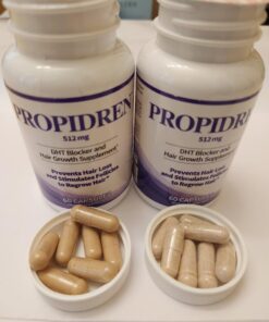 Propidren by HairGenics - DHT Blocker & Hair Growth Capsules to Prevent Hair Loss & Stimulate Hair Follicles, to Stop Hair Loss & Regrow Hair. Proprietary Anti-Hair Loss & Hair Regrowth Treatment. 31 51X4d8ln9XL 1
