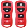 KeylessOption Keyless Entry Remote Control Car Key Fob Replacement for KBRASTU15-Red (Pack of 2) Red 86 51X6rjLTEgL