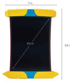 Boogie Board Scribble n’ Play Reusable Kids’ Drawing Board Includes LCD Doodle Board with Color Burst, Easy Erase Button, 4 Texture Drawing Styluses for Kids Ages 4+ 18 51X72D02knS