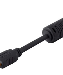 Alternative view of Monoprice HDMI High Speed Cable - 4K@60Hz, HDR, 18Gbps, YUV 4:4:4, 28AWG, With Ferrite Cores, 6 Feet, Black - Select Series