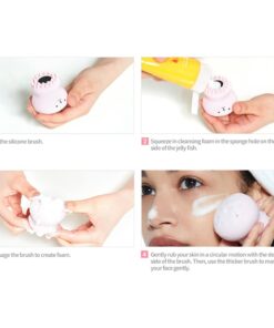 ETUDE My Beauty Tool Jellyfish Silicon Brush | All in One Deep Pore Cleansing Sponge & Brush, for Exfoliating, Massage, Cleansing Soft Brush 29 51XPpNibFcL