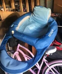 Kelsyus Spring Float Pool Lounger Chair, Light Blue Chaise 32 51XXCIbnrL