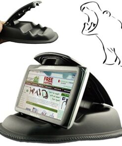ChargerCity Hippo Series NonSlip Dashboard Beanbag Friction Mount for Garmin Nuvi, TomTom, Via GO and other 4-6 Inch GPS Devices and Smartphones 34 51XdR1fOxL