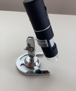 Wireless Digital Microscope, Skybasic 50X-1000X Magnification WiFi Portable Handheld Microscopes with Adjustable Stand HD USB Microscope Camera Compatible with iPhone Android iPad Windows Mac Computer Black 38 51XfYx 6LvL