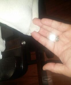 Storkcraft Premium Hoop Glider and Ottoman (Espresso, Beige) – Padded Cushions with Storage Pocket, Smooth Rocking Motion, Easy to Assemble, Solid Hardwood Base Espresso W/ Beige Micro 41 51XgAa6tDDL