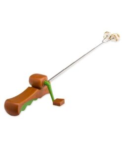 Alternative view of Hog Wild Reel Roaster, 27" - For Marshmallows, Hot Dogs, Camping, Barbeques, Campfires, Fire Pits, Fireplaces, Grills & More - Stainless Steel Extendable Rotating Skewer - Gift for Kids & Adults 8+