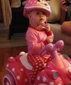 Disney Minnie Mouse Toddler Bike Helmets 3D Minnie Me Toddler (3-5 yrs.) Helmet 53 51XmjezmngL