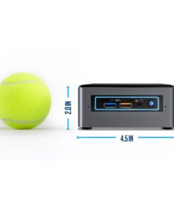 Alternative view of Intel NUC 7 Mainstream Kit (NUC7i5BNK) - Core i5, Short, Add't Components Needed Core i5|Short