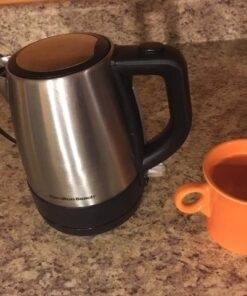 Hamilton Beach Electric Tea Kettle, Water Boiler & Heater, 1 L, Cordless, Auto-Shutoff & Boil-Dry Protection, Stainless Steel (40998) 37 51XwMLSV6AL