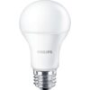 Philips LED Non-Dimmable A19 Frosted Light Bulb: 1500-Lumen, 5000-Kelvin, 14-Watt (100-Watt Equivalent), E26 Medium Screw Base, Daylight, 4-Pack, 455717 4 Count (Pack of 1) 100-Watt Equivalent