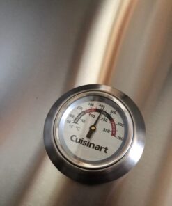 Cuisinart CGG-306 Chef's Style Portable Propane Tabletop 20,000, Professional Gas Grill, Two 10,000 BTU Burners, Stainless Steel Professional Gas Grill, Two-Burner, Stainless Steel 31 51Y2pfhtkmL