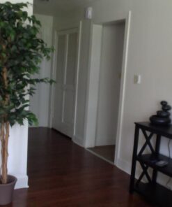 Nearly Natural 6' Palace Style Silk Artificial Ficus Tree, 6ft, Green 5216 6 ft 42 51Y3fgegSXL