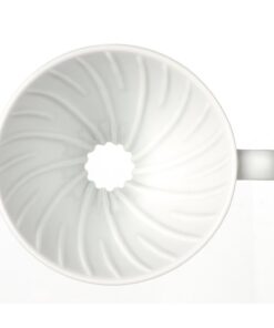 Hario V60 Ceramic Coffee Dripper Pour Over Cone Coffee Maker Size 02, White 27 51Y4rJIHDpL