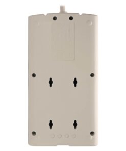 Alternative view of Tripp Lite 8 Outlet Surge Protector Power Strip, 8ft Cord Right Angle Plug, LIFETIME INSURANCE & $75K INSURANCE (TLP808) light gray