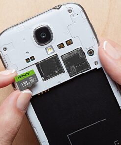 PNY 128GB Elite Class 10 U1 microSDXC Flash Memory Card, Model:P-SDU128U185EL-GE 19 51YJgvXHyaL