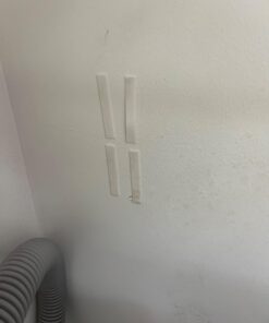 Sleek Socket - The Original & Patented Ultra-Thin Outlet Concealer with Cord Concealer Kit, 3 Outlet, 3-Foot Cord, Universal Size, UL Certified (Ideal for Kitchens, Small Spots & Behind Furniture) 3 ft Flagship 51 51YLib5af4L 2