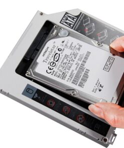 ZXUY Hard Drive SATA 2nd HDD Caddy Tray for Unibody 9.5mm Laptop CD/DVD-ROM Drive Slot (Replacement Only for SSD and HDD) 39 51YOjf0EvQL