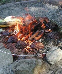 Rome 123 Camp Ring Grill Grate, Chrome Plated Steel 5 51YQrn4F8vL